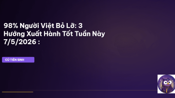 hướng xuất hành tốt