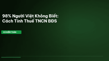 thuế tncn bất động sản