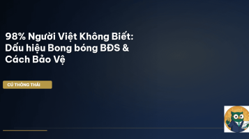 bong bóng bất động sản