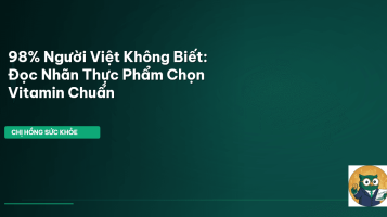 đọc nhãn thực phẩm