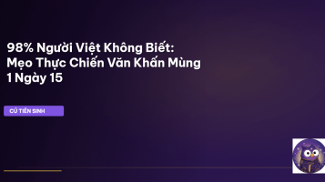 văn khấn mùng 1 ngày 15