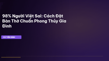 cách đặt bàn thờ