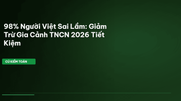 giảm trừ gia cảnh TNCN 2026