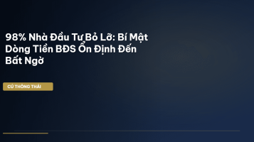bất động sản dòng tiền