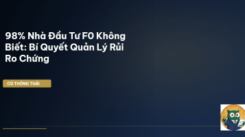 quản lý rủi ro chứng khoán