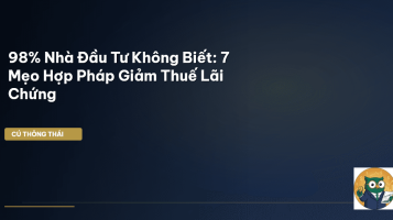 giảm thuế chứng khoán