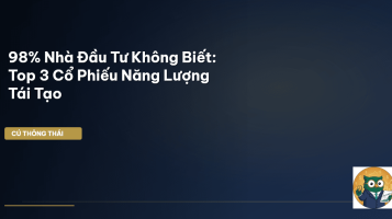 cổ phiếu năng lượng tái tạo