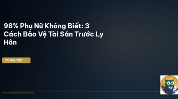 bảo vệ tài sản trước ly hôn