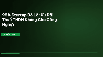 thuế TNDN startup