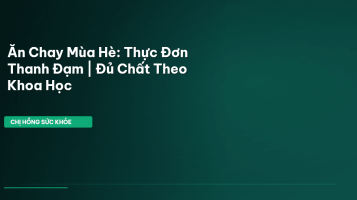 ăn chay mùa hè