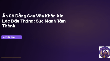 văn khấn xin lộc