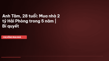 tiết kiệm mua nhà