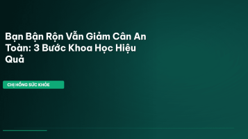 giảm cân khoa học