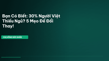 cải thiện giấc ngủ