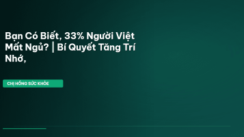 ngủ đủ giấc
