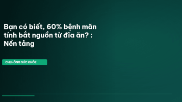 chế độ ăn uống khoa học