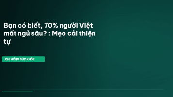 giấc ngủ sâu tự nhiên