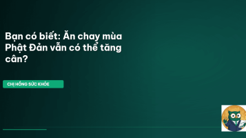 ăn chay tăng cân