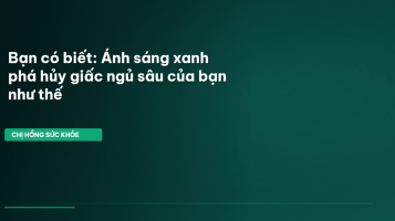ánh sáng xanh