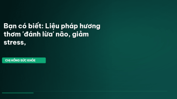 liệu pháp hương thơm