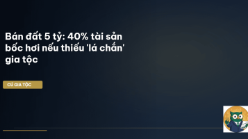 bán đất 5 tỷ