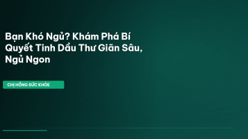 tinh dầu thư giãn