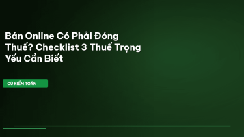 thuế kinh doanh online