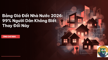bảng giá đất nhà nước 2026