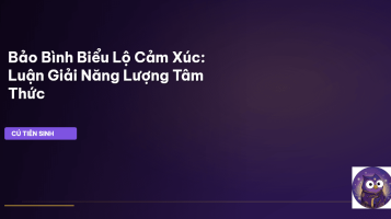 Bảo Bình cảm xúc