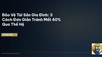 bảo vệ tài sản gia đình