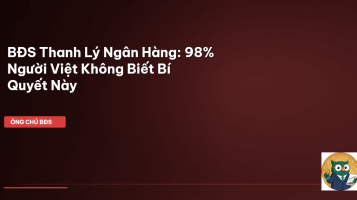 bất động sản thanh lý ngân hàng
