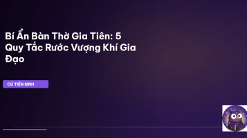 bàn thờ gia tiên