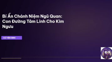 chánh niệm ngũ quan
