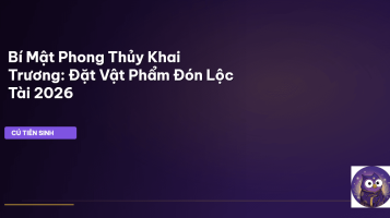 vật phẩm phong thủy khai trương