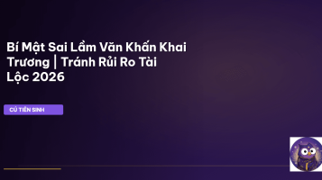 văn khấn khai trương