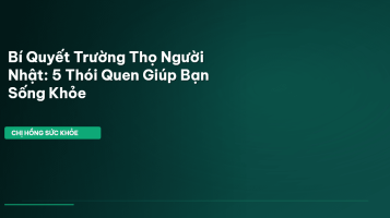 bí quyết trường thọ người nhật