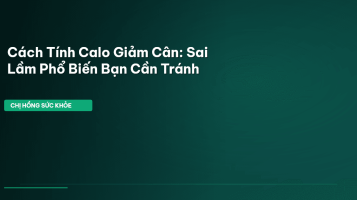 tính calo giảm cân
