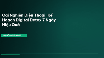 cai nghiện điện thoại