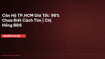 căn hộ giá tốt TP.HCM