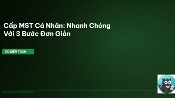 cấp mst cá nhân