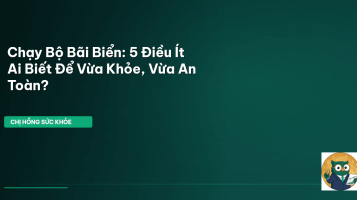 chạy bộ bãi biển