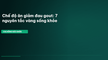 chế độ ăn gout