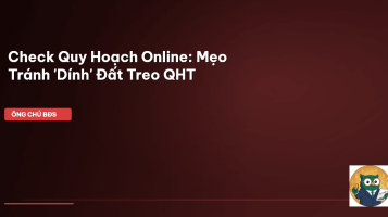 check quy hoạch online