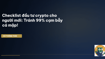 checklist đầu tư crypto