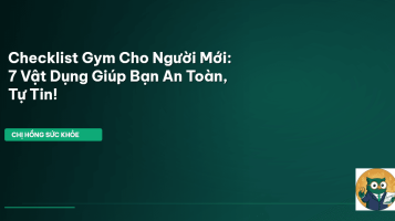 checklist tập gym