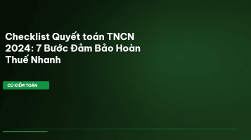 quyết toán thuế TNCN 2024