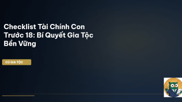 checklist tài chính con