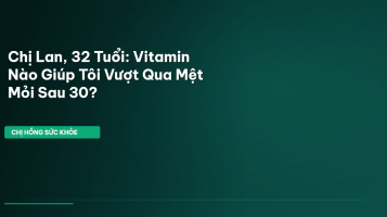 vitamin cho phụ nữ sau 30