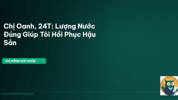 uống nước đủ