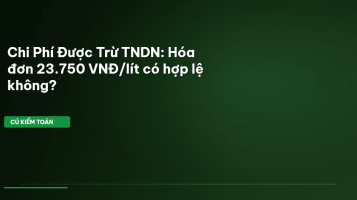 chi phí được trừ TNDN